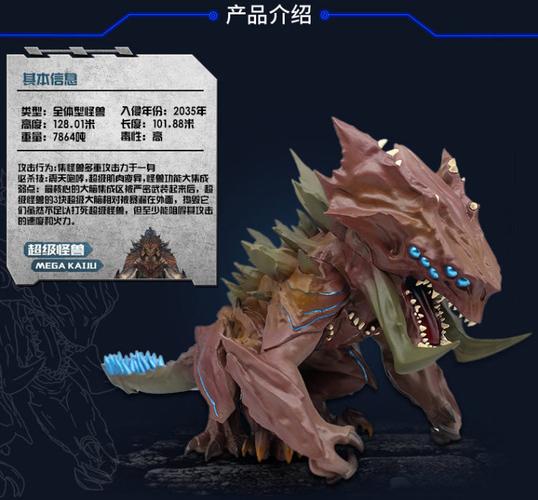 影家 环太平洋怪兽手办4英寸