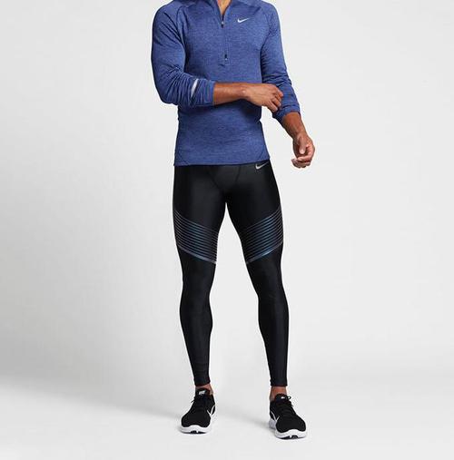 nike power speed 男子 高端跑步压缩裤 717751