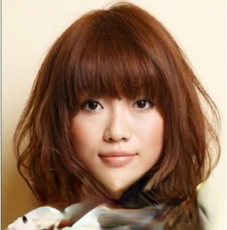 女生最新中长发烫发发型大全