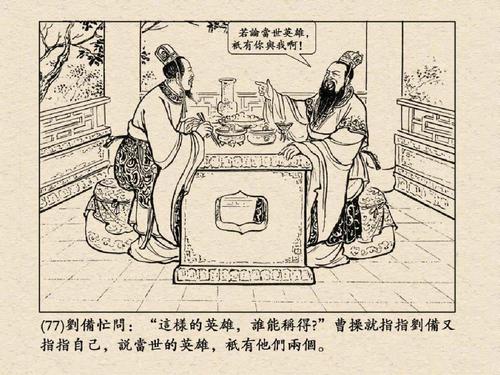 三国演义13煮酒论英雄