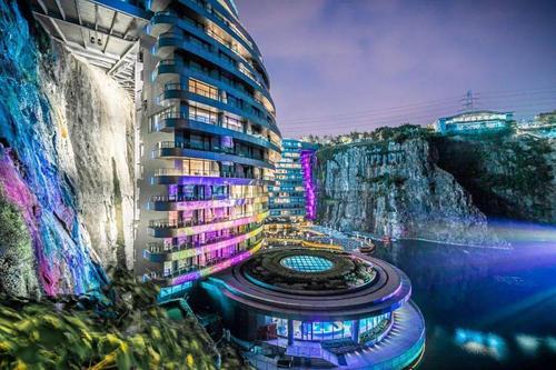 2999豪叹上海深坑世茂洲际酒店 网红南京蜂巢酒店六天