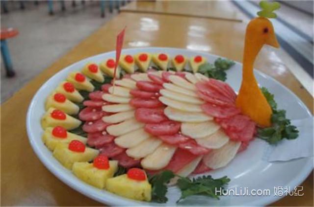 结婚水果摆盘图片及技巧