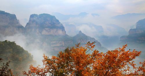 巍巍太行八百里四季美景说不完太行到底是什么颜色你知道吗