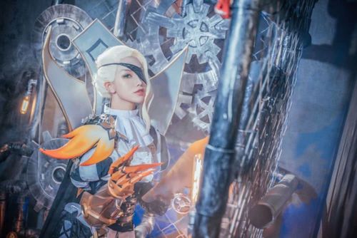 王者cos:我的米莱狄不可能这么美