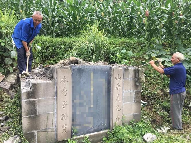 关注万盛重拳出击整治活人墓现已拆除1299座