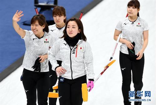 冰壶——韩国队晋级女子冰壶决赛