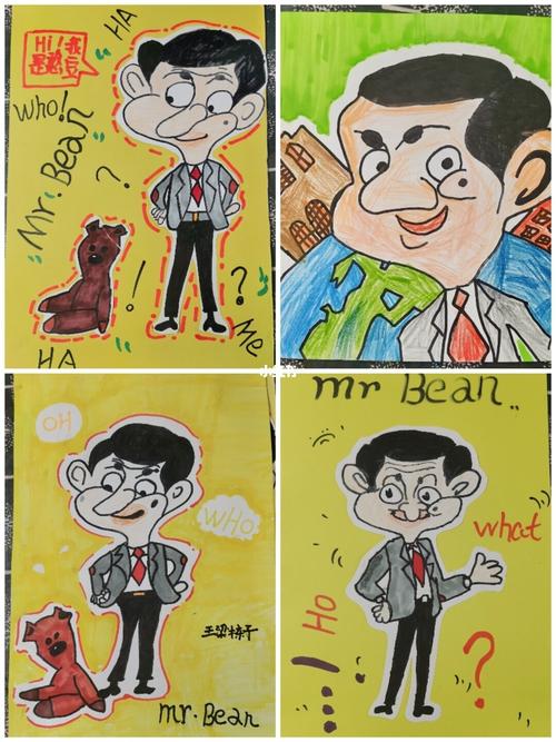 憨豆先生_绘画_文化_绘画