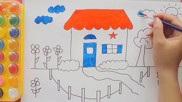 简笔画法之老家房子#2020我在搜狐视频 #手绘