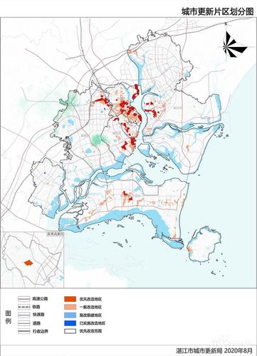 湛江市最新规划草案:"三旧"改造(2021-2025年)公示