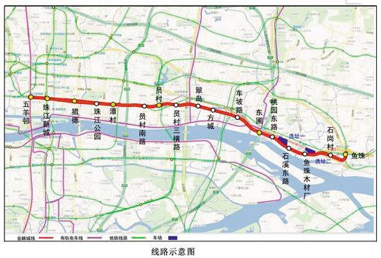 独家丨这些区今后都通有轨电车960万广州人出行更方便