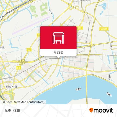 九堡地图