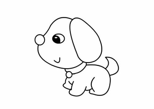 看我画的这个半成品狗狗好看马?