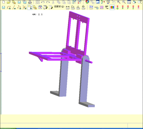 如图自己做了一个仿真运动,是在组件下的机构中做的,第一次做,不会