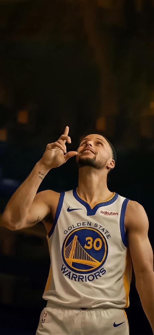 nba库里4k高清壁纸无水印