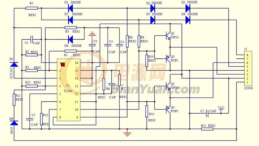 【讨论】再谈入门级电源ic,tl494实现推挽驱动完美版.