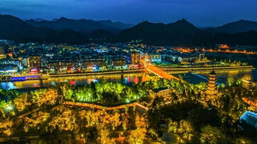昌化夜游景观