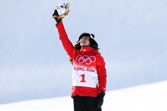 谷爱凌金牌##中国第8金##谷爱凌##自由式滑雪女子u型