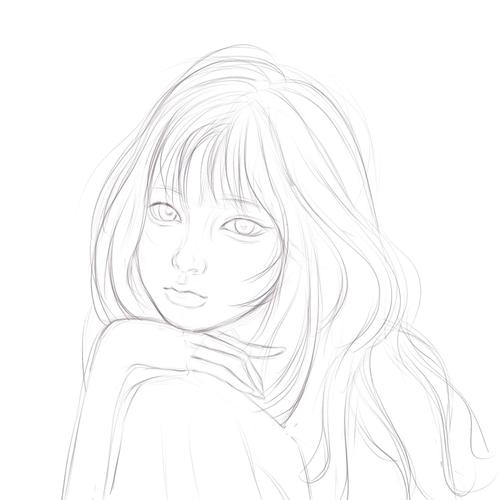 草稿图_绘画_画画_文化_绘画