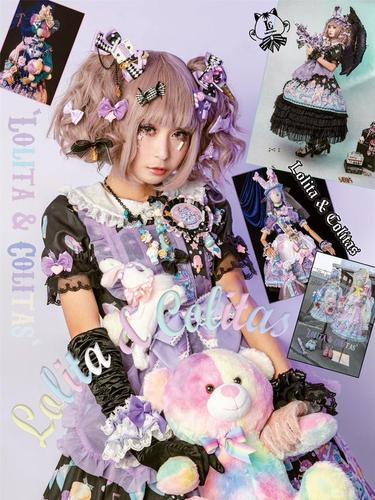 裙子lolita-colitas 独角兽马卡龙甜品
