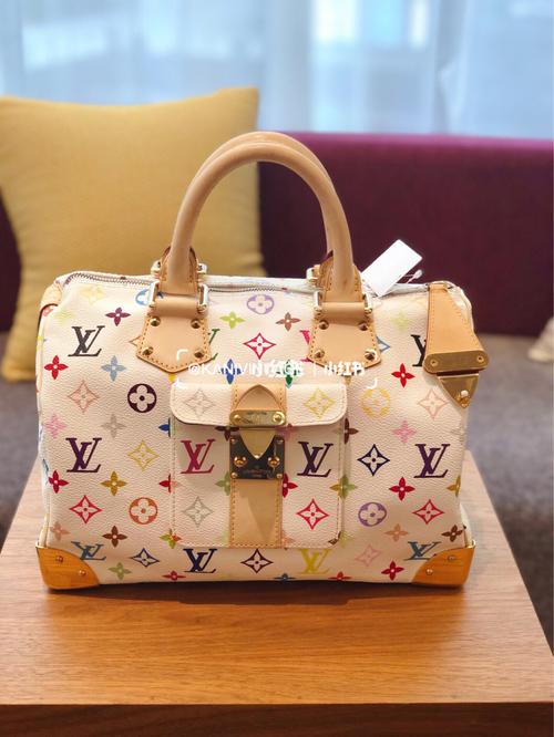 【每日一分享】lv村上隆白三彩speedy30_白三彩_村上隆怎么样_路易