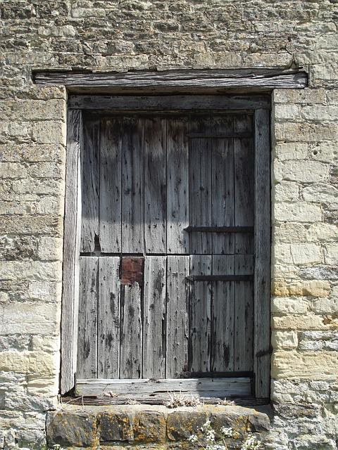 门旧