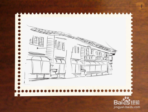 重庆龙门浩老街怎么画简笔画