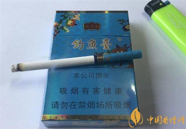 钓鱼台细支多少钱一包 钓鱼台(景泰蓝84mm)细支价格50