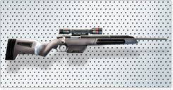 56毫米小口径步枪弹的无托式突击步枪,虽然装弹数量略少,但射速快且