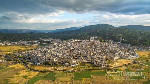 中国古代建筑活化石和顺古镇_航拍四川_总汇_图片_四川在线