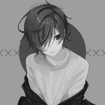 2019最火爆微信头像男生动漫黑白 我穿过悲伤然后再遇到绝望