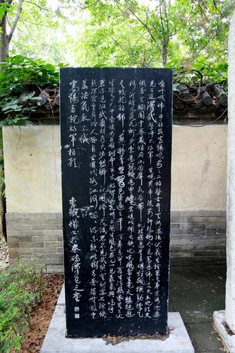 嵩阳书院碑林是河南五大碑林之一,老梆菜,没有细数,几十座还是有的.