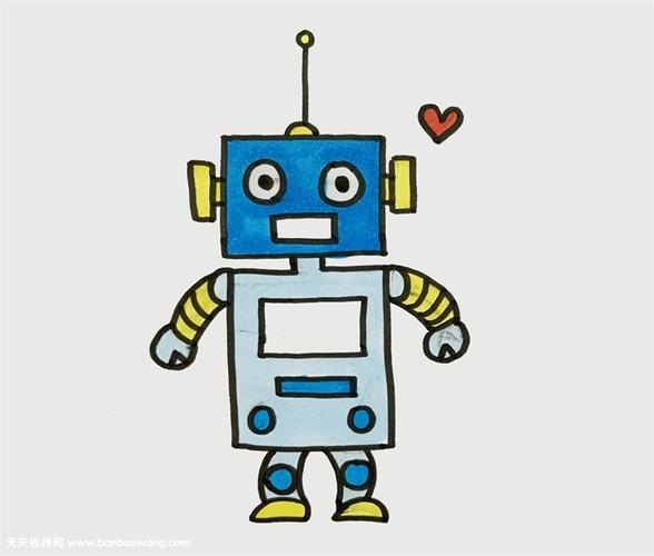 最简单最帅的机器人怎么画