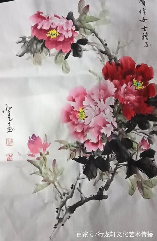 妙手丹青浑自然一记中国当代书画名家梁登元