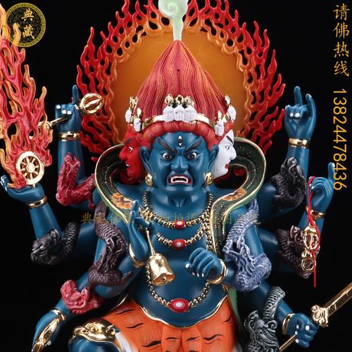 秽迹金刚佛像摆件玻璃钢树脂除秽迹金刚唐密迹金刚像密宗佛教佛像