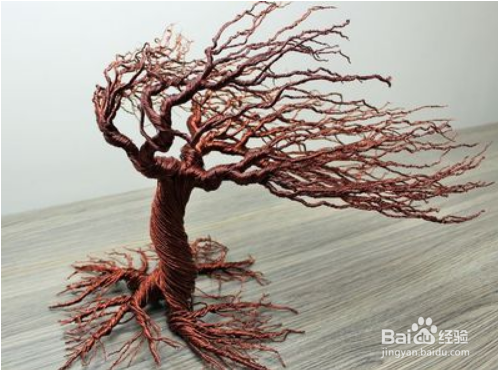 铜丝手工制作树大全教程
