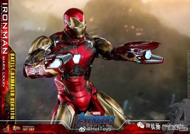 模玩资讯:hot toys 钢铁侠马克85 (战损版)