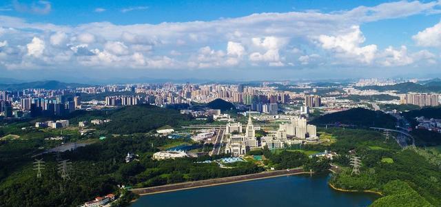 大运深港国际科教城航拍