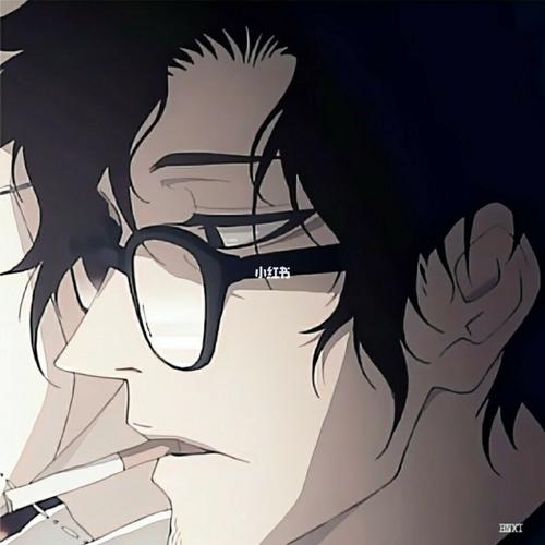 高冷自甘堕落型 | 自闭上单 | 动漫男♂头像_动漫_动漫男生头像_素材