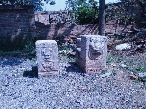 关中古代上马石