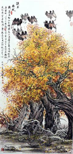 中国胡杨国画艺术研究院院长徐树臣