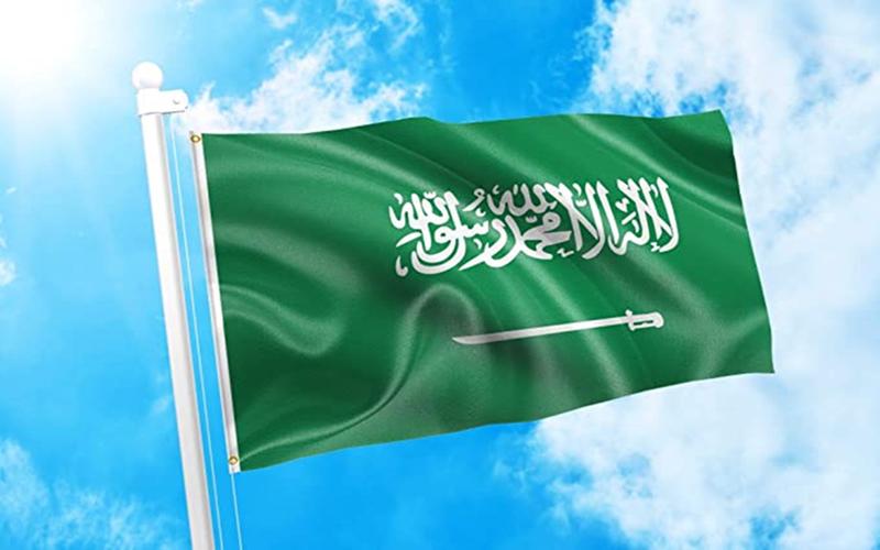 沙特阿拉伯国旗 现货90*150cm 4号旗 速卖通 亚马逊
