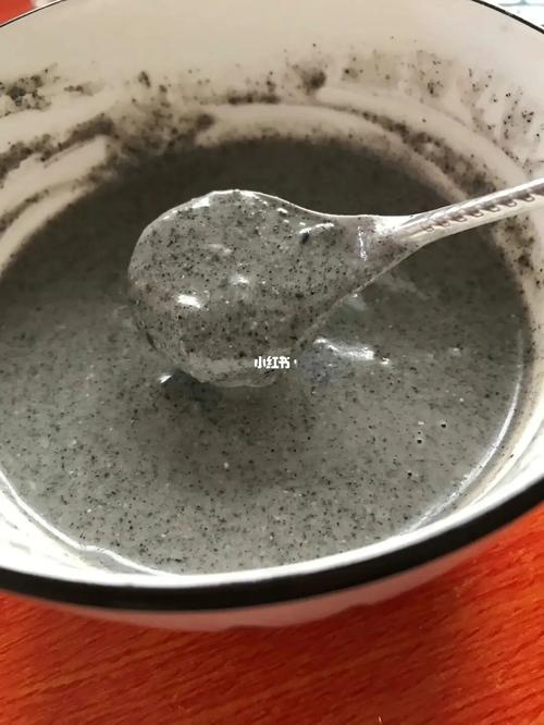 自制芝麻糊_芝麻糊_核桃_花生_手工制作_黑芝麻_美食