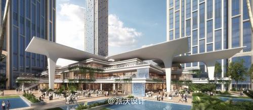 珠海横琴华发广场2020年11月开业,购物中心设计城市艺术中心