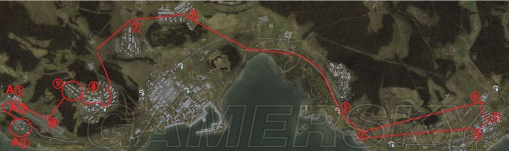 dayz海岸地图全面解析