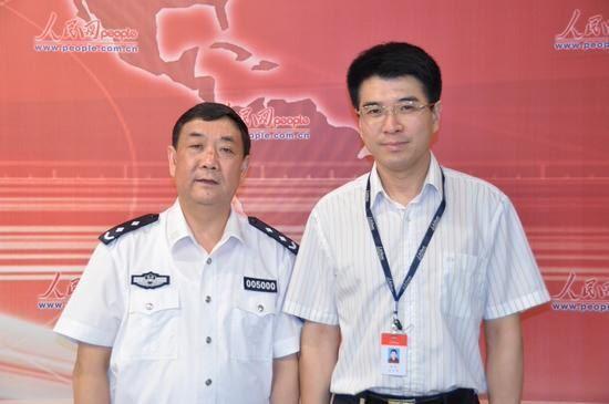 组图:贵阳市委常委,政法委书记,公安局党委书记,局长邹碧声做客人民网