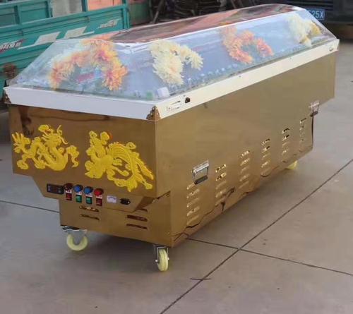 精品水晶棺材豪华高性能水晶棺冰柜温度可调全铜管制冷厂家供应