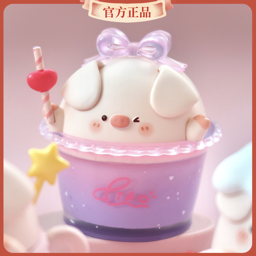 正版现货歪瓜出品pikopig屁可甜品系列盲盒整盒确认潮玩盲盒