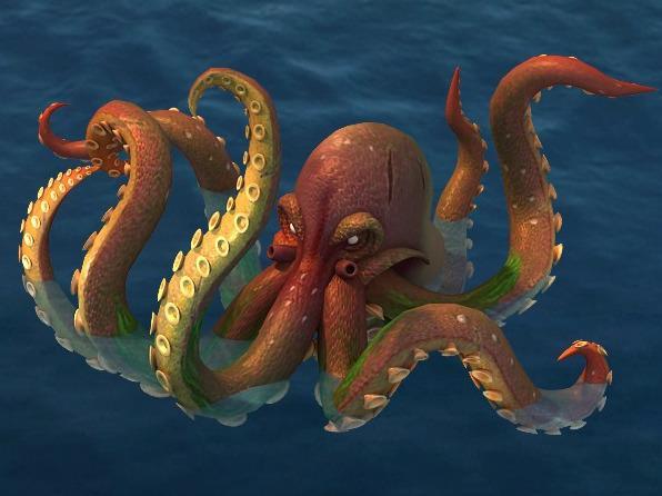 巨型章鱼图片