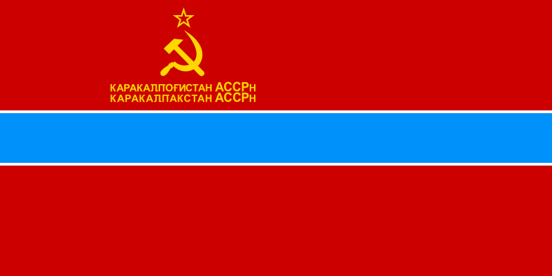 涨姿势前苏联各国国旗1