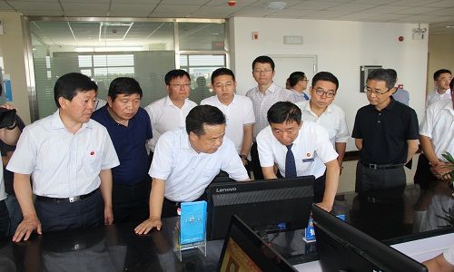 白秀平厅长到我局调研指导工作